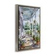 thumbnail image 3 of Stupell Industries French Country Summer Plant Filled Porch Brown Floating Frame Canvas Art, 17 x 25, by Franklyn Gregory, 3 of 8