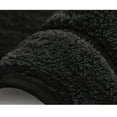 thumbnail image 2 of Bathroom Rugs Black Fluffy Non Slip 15.7 x 23.6" Soft Absorbent Plush Shaggy Shower Bath Mats Washable, 2 of 5