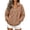 Khaki, variant on Enjoytime Fleece Jacket Women Collared Long Sleeve Zip Up Coat Fall Winter Warm Cozy Casual Plus Size Clothes with Pocket