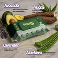thumbnail image 6 of Petazy XL Thick Dog Grooming Wipes, Lavender Scented, Hypoallergenic Cleaning and Deodorizing, Paws Butt Ears Eyes, 400 Count with 4 Pet Gloves, 6 of 8