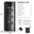 Blacksmith Large Biometric Gun Safe Fingerprint Gun for Rifles and Shotguns Pistols