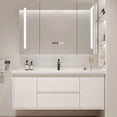 thumbnail image 2 of Floor Luxury Locker Bathroom Cabinet Toilet Modern Sink Shelves Bathroom Cabinet Toilet Metal Badkamer Kast Home Furniture DQ My Lux Decor Round, 2 of 27