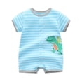 thumbnail image 1 of Peleles para bebé recién nacido, ropa de 2023 algodón, monos infantiles de manga corta, 100%, 1 of 4