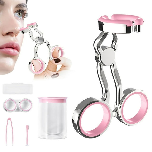 Ensemble d'Outils d'Insertion et de Retrait de Lentille de Contact, Haute Élasticité, Contrôle Central en Silicone, Poignée Confortable, Kits d'Accessoires de Lentille de Contact