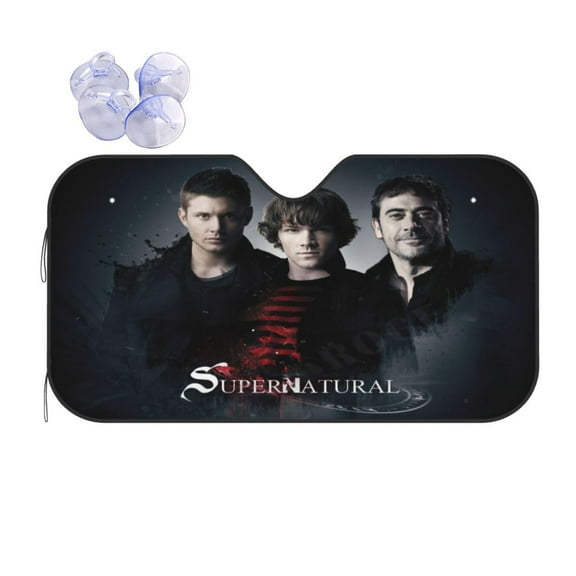 Supernatural Windshield Sun Shade Front Protector Folding Car Sun Visor Blocks Uv Rays Keeps Your Vehicle Cool