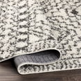 thumbnail image 3 of Taza shag Charcoal 6'7" x 9' Global Rectangle Area Rug, 3 of 3