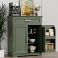 thumbnail image 3 of PLAMLE Kitchen Storage Cabinet with Drawer, Buffet Cabinet with Storable Door, Modern Floor Sideboard for Living Room,Cabinet for Kitchen Dining Furniture Sideboards Buffets, 3 of 6