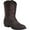 Dark Brown/Pink, variant on Deer Stags Kids' Ranch Cowboy Boot - Light Brown/Camo - 11 Little Kid Medium