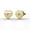 Yellow Gold, variant on Cate & Chloe Vanessa 18k Rose Gold Plated Heart Stud Earrings with Swarovski Crystals for Women