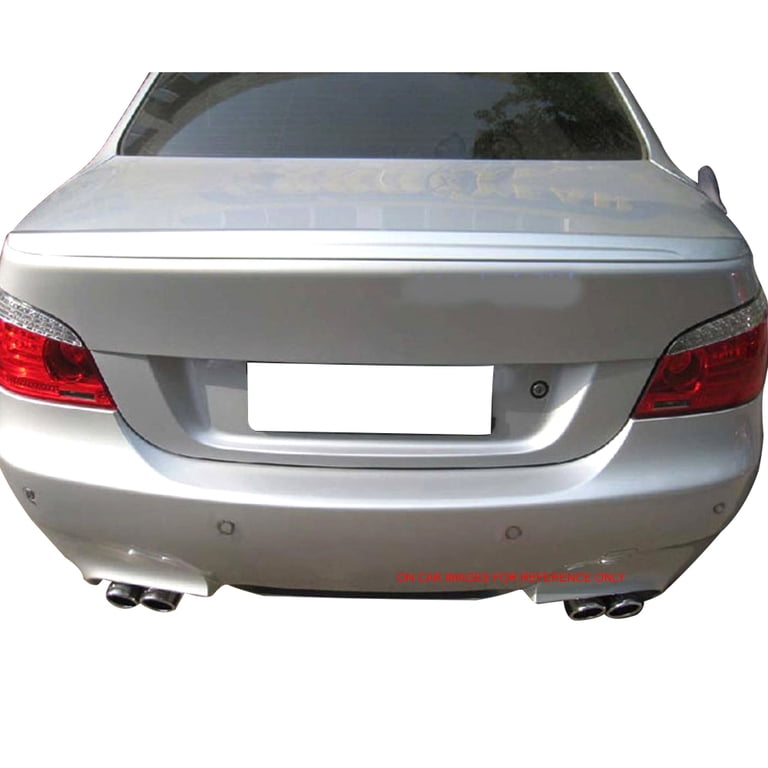 Fits 04-10 BMW E60 5-Series ABS Rear Trunk Spoiler Painted #300 Alpine Fits 04-10 BMW E60 5-Series ABS Rear Trunk Spoiler Painted #300 Alpine