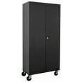 thumbnail image 2 of Sandusky Lee Storage Cabinet,78"x36"x24",Black,4Shlv TA4R362472-09, 2 of 8