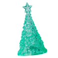 thumbnail image 4 of Lámpara de escritorio navideña, mini árboles de Navidad, adorno de mesa, estrella navideña Luz verde cálida, 4 of 9