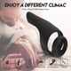 thumbnail image 2 of Anillo vibrador para el pene, masajeador vibrador, anillo impermeable para el pene para el perineo, 2 of 8