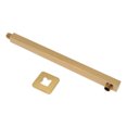 thumbnail image 4 of Stainless Steel Quadrate Shower Arm,Wall Mounted Shower Arm Ceiling Shower Arm Ceiling Shower Head Arm Effortless Installation, 4 of 12