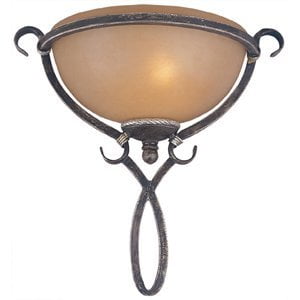 - Portfolio 1-Light Bronze Pocket Wall Sconce