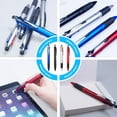 thumbnail image 3 of HLONK 4 Pcs Stylets Multifonctions Stylos à Bille avec Stylet Stylos de Réunion Stylo à Bille Stylo Noir Stylos d'Écriture Élégants, 3 of 6