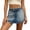 BU2, variant on Mini Women Jean Skirt Denim Skirts Stylish Summer Casual Skirt Fashion Stretch Comfortable Daily Wear Versatile A Line Skirts Black S-Xl