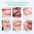 thumbnail image 2 of Muyoka Flosser de agua profesional de 230ML con 3 modos y 4 boquillas IPX7 Limpiador de dientes de agua inal谩mbrico recargable y port谩til a prueba de agua Flossers orales de agua el茅ctricos para uso e, 2 of 7