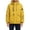 A-Yellow, variant on Men Hooded Windproof Utility Jacket Adjustable Drawstring Zip Up Long Sleeve Outdoor Coat With Multi Pockets For Fall Winter A-Beige M