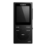 Sony Walkman 8GB MP3 Player with LCD Display, Black, NWE394B_K2