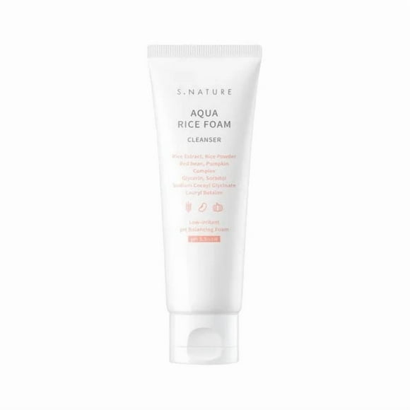 S Nature Aqua Rice Foam Cleanser 80ml