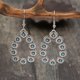 thumbnail image 1 of Xiao Hua Pendientes colgantes de estilo retro, nuevos y únicos, para mujer, estilo étnico bohemio vintage (plateados)., 1 of 5