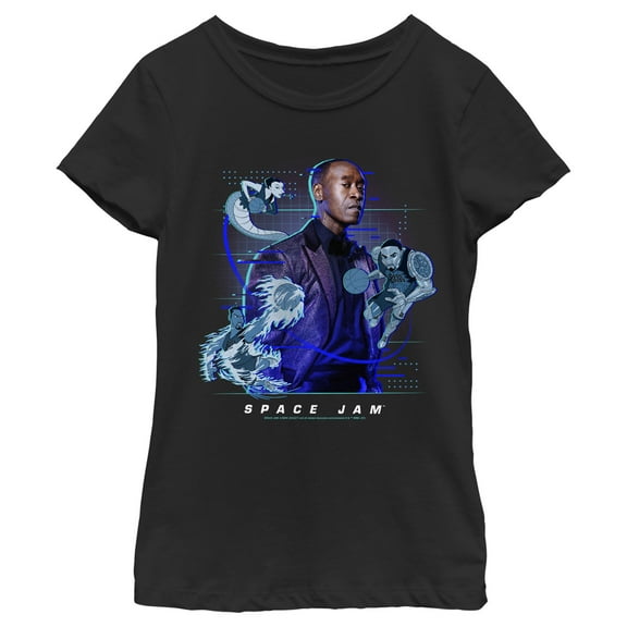 Girl's Space Jam: A New Legacy Al-G Rhythm  Graphic Tee Black Medium
