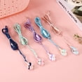 thumbnail image 2 of QearFun Cute Earbuds for Kids in-Ear Headphones,Kid Cable Wired Earbud,Earphone with Microphone and Lovely Earphones Storage Case,Ideal Gifts for School Girls and Boys (Rabbit Purple), 2 of 5