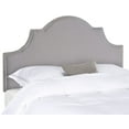 thumbnail image 2 of SAFAVIEH Hallmar Classic Elegant Upholstered Headboard, Full, Arctic Grey, 2 of 4