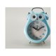 thumbnail image 4 of Alarma silenciosa que no hace tictac con luz nocturna y función de repetición, funciona con pilas y fácil de configurar, lindo reloj decorativo de búho para dormitorio de niños y niñas, 4 of 4
