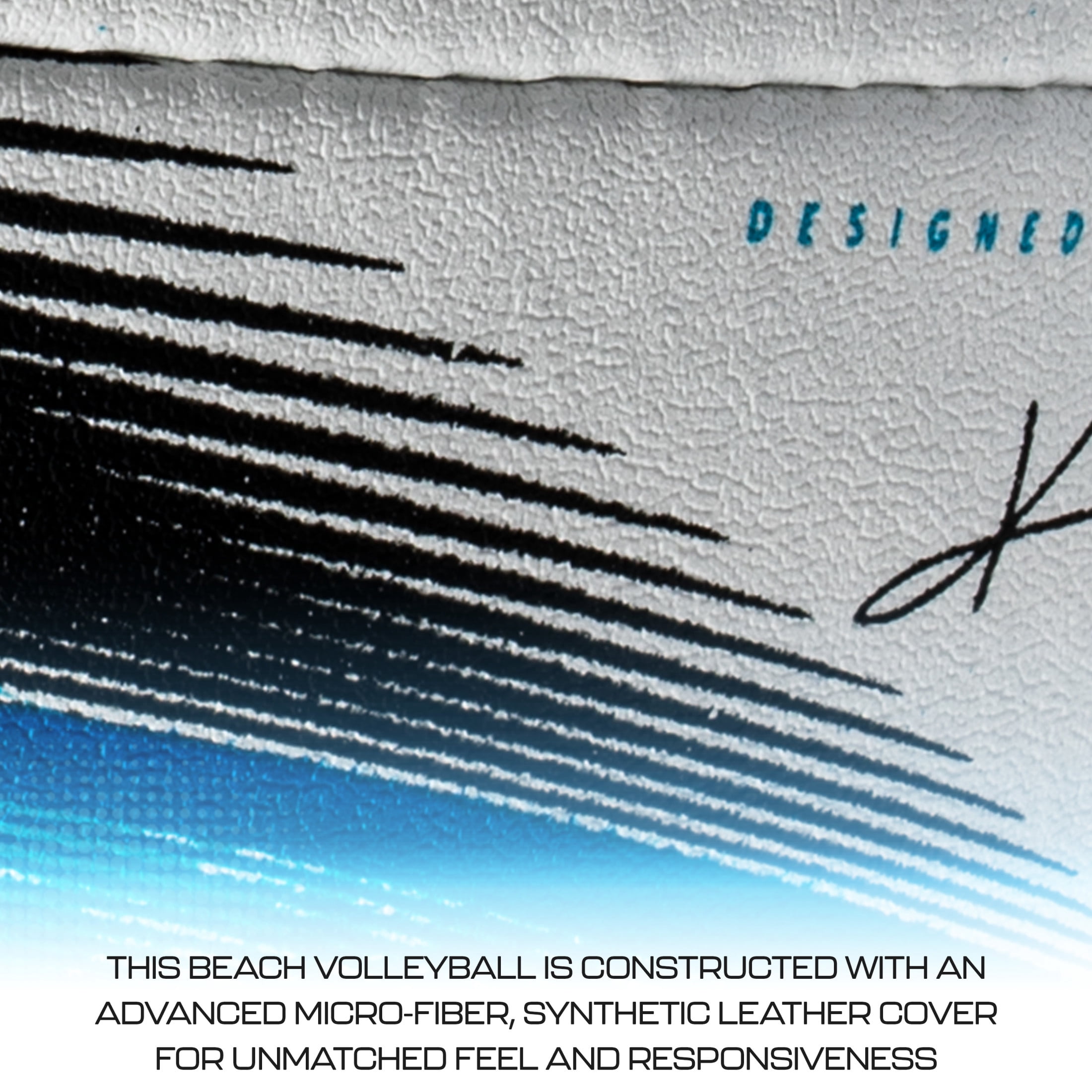 Franklin Sports Pro Beach Volleyball Ball - Kerri Walsh Jennings 9000 Beach Game Sand + Outdoor Volleyball - Competition Ball for Sand + Outdoor Courts - Hand Sewn Synthetic Leather