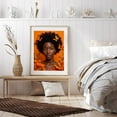 thumbnail image 6 of Diamond Art Kits for Adults - 5d Orange Blossom Butterfly Portrait Diamond Painting for Adults, Diamond Art for Adults Beginners, Diamond Painting Kits for Adults for Home Wall Decor, 6 of 7
