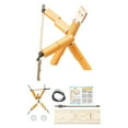 thumbnail image 4 of Juego de esgrima de madera de Bamboo Man Battle de ritmo rápido Herramienta de madera y metal, 4 of 8