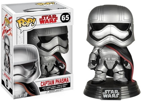 FunkoPop！91 CAPTAIN PHASMA キャプテン　ファズマ Captain Phasma [Chrome] Funko Pop! Star Wars #91 Smugglers Bounty
