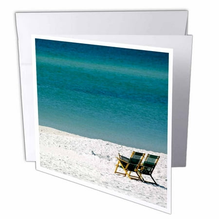 Vitra Set Chair - 3dRose Adirondack Chairs, Fort Walton Beach, Florida - US10 FVI0017 - Franklin Viola, Greeting Cards, 6 x 6 inches, set of 12