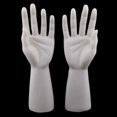 thumbnail image 3 of 1 PAIR MAN MALE HAND Jewelry Watch Display Holder Stand - White, 3 of 9