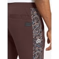 thumbnail image 6 of Dogg Supply by Snoop Dogg All-Gender Men's and Women's Floral Paisley Fleece Varsity Joggers, Sizes XS - 3XL, 6 of 7