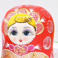 thumbnail image 3 of 10x Cartoon Matryoshka Dolls Wooden Nesting Doll Tradicional Dolls Russian Nesting Doll para Collectible Home Halloween Birthday Yotijar muñecas de anidación, 3 of 9