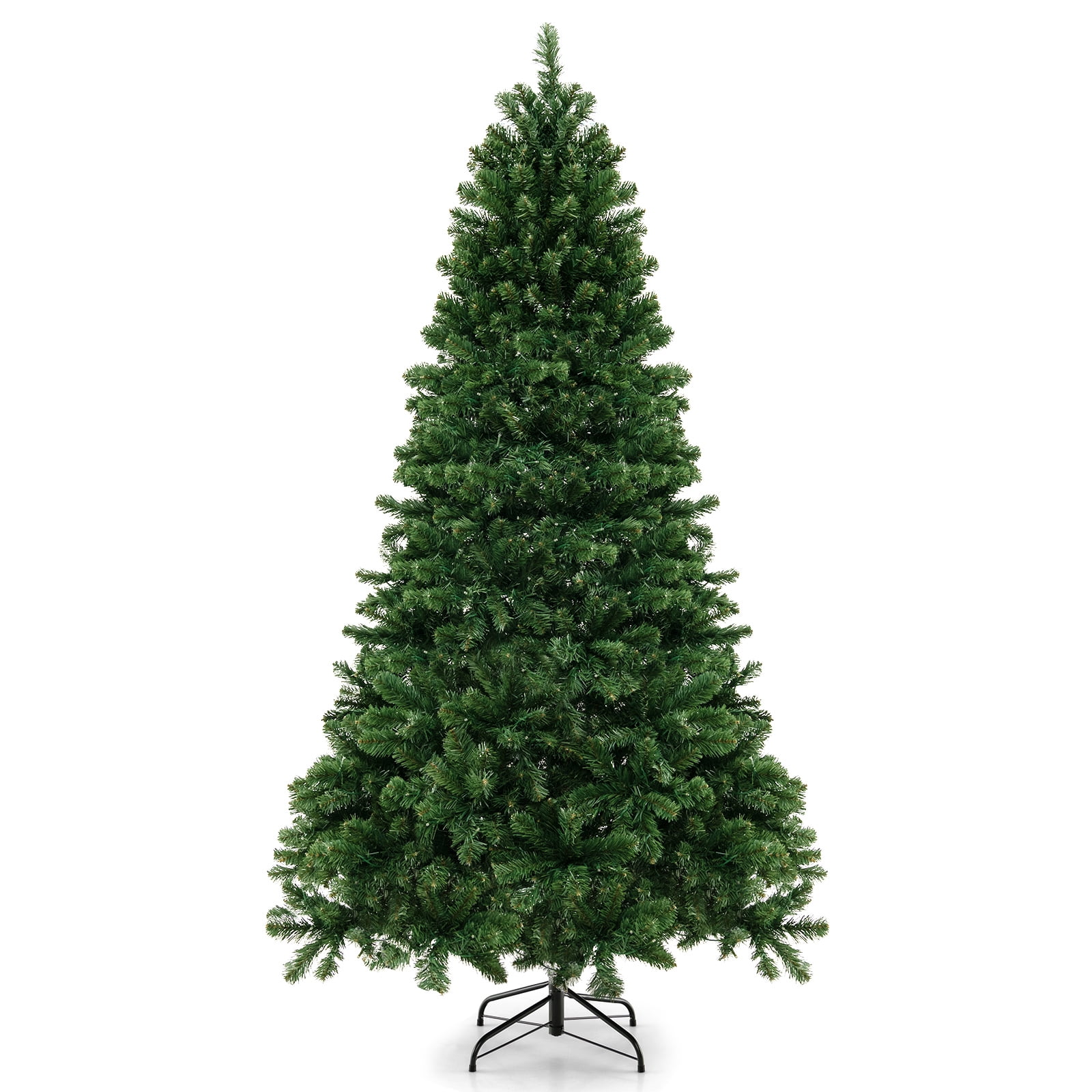 Costway 6 FT Artificial Xmas Tree with 821 PVC Branch Tips 560
