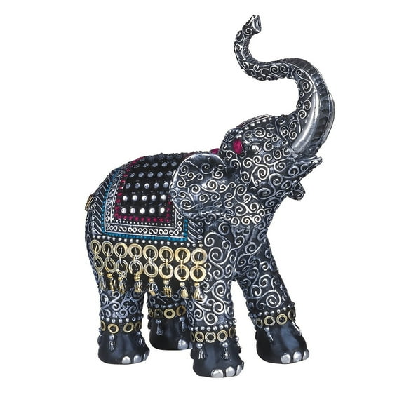 FC Design 6.5"H Thai Elephant with Trunk Up Figurine Statue Sculpture Ornament Decoration Home/Room Decor and Unique Gift Ideas for Housewarming, Holidays and Birthdays