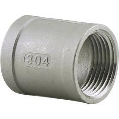 Boshart Stainless Steel Coupling U2-SSC-03 - Pipe Fitting - 3/8 In. FIP