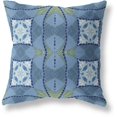 thumbnail image 1 of Coussin en Tissu pour l'Intérieur/extérieur Cosmic Circle en Bleu Jaune 28x28, 1 of 6