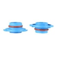 thumbnail image 6 of 2pcs 9005 HB3 LED Headlight Adapter Base Bulb Sockets Retainer Holder Universal for Car Auto Blue, 6 of 6