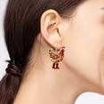 thumbnail image 4 of QIQUWOHUL Pair Of Women's Fun Chicken Earrings Cute Christmas Chicken Earrings Stylish Animal Earrings Suitable For Parties And Outings, 4 of 9