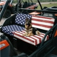 thumbnail image 3 of Uorisanigo UTV Seat Covers Set Universal American Flag Print Seat Pad Cover for Kawasaki Mule 4010 4x4 SE 2016-2018, UTV Bench Seats Cover Accessories, Breathable Padded Protector, 3 of 7