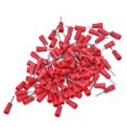 thumbnail image 2 of Copper Crimp Connector, PVC Sheath  Conductivity High Strength Insulated Ferrules Terminal  For 0.5-1.5mm² Electrical Wires, 2 of 8