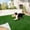 2.6Ftx3.3Ft, variant on Artificial Grass Indoor Outdoor Turf Rug,3Ft x 5Ft Soft and Durable High Density Realistic Grass ,-Friendly, for Patio,Lawn,Balcony,Weddings Photoshoot Backdrop