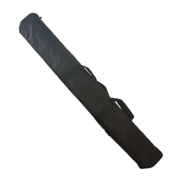 Bolsa para guardar cañas de pescar, funda para cañas de pescar, bolsa para transportar cañas de pescar, bolsa para acampar Negro