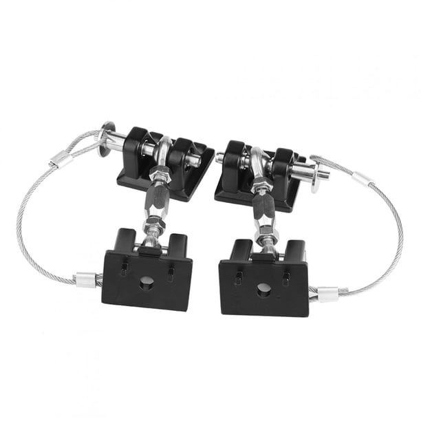 Kit de bloqueo de capó antirrobo para Jeep Wrangler JK 2007-2017