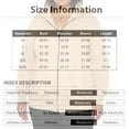thumbnail image 3 of Domzest Plus Size Womens Sweatshirt Full-Zip Long Sleeve 3X-5X Hooded Winter Lightweight Fat Fleece Drawstring Oversize Sweater Casual with Pocket Jackets Dark Blue M-Mid, 3 of 6